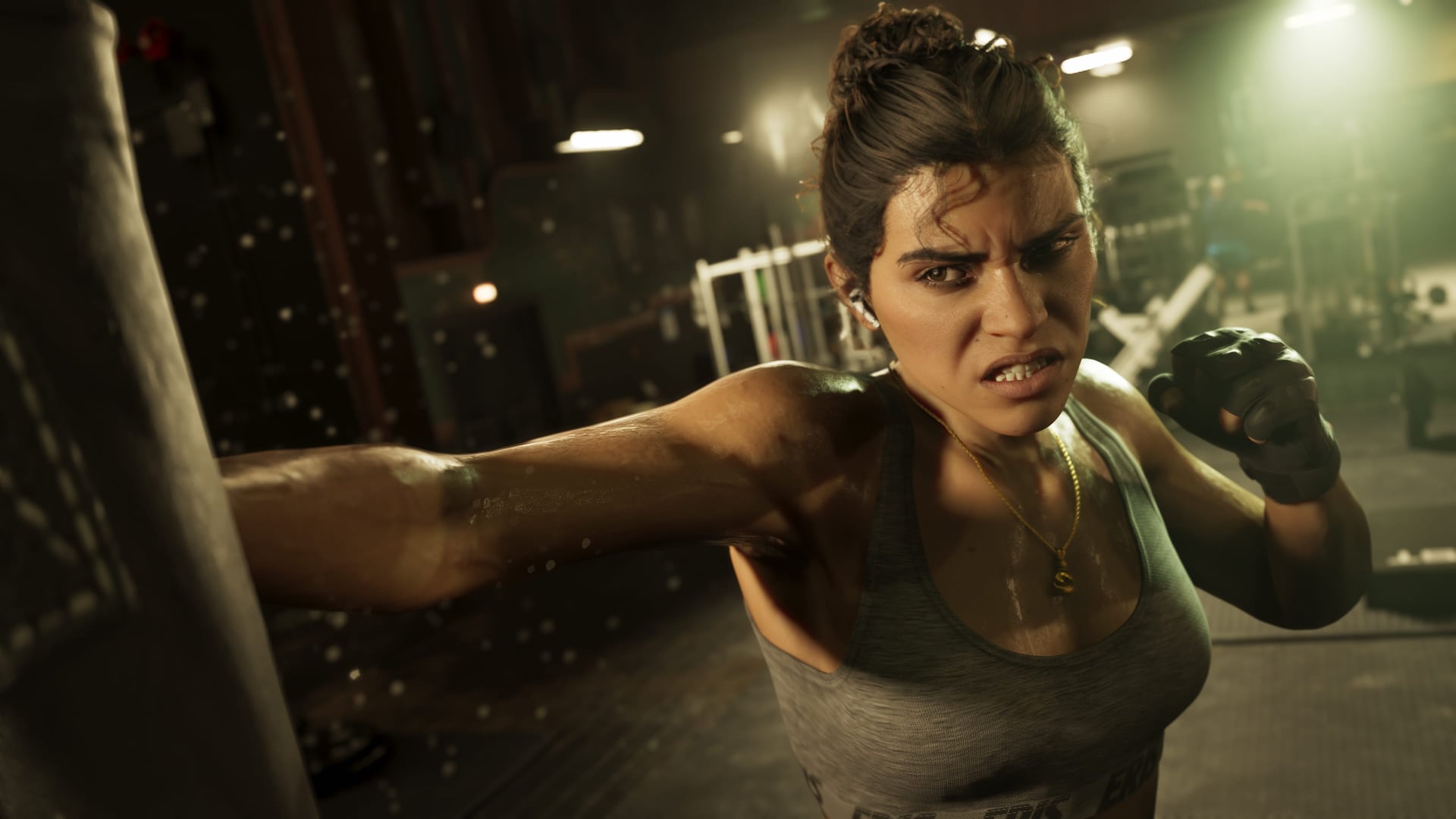 Lucia Caminos in an official Grand Theft Auto VI screenshot