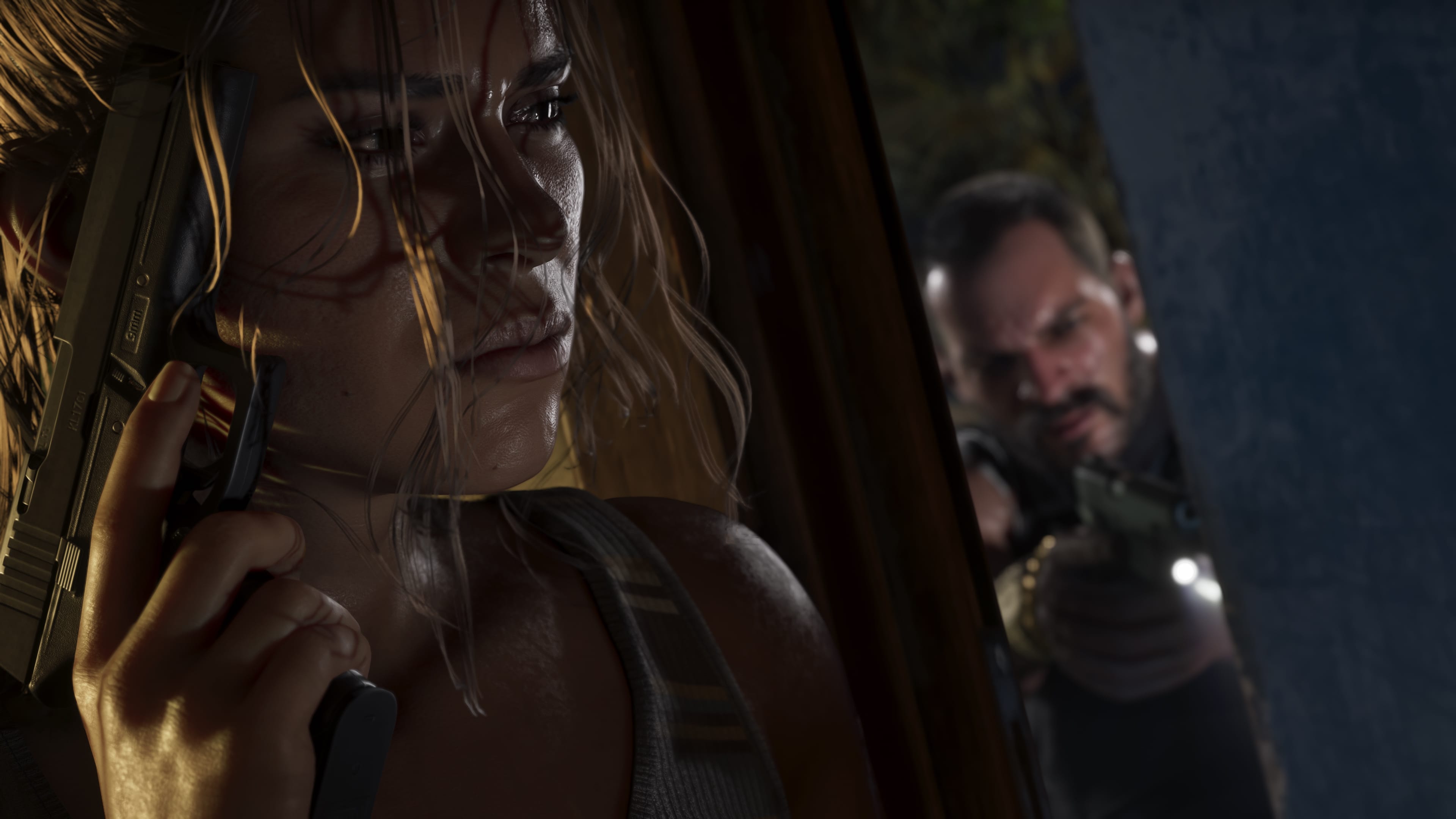 Lucia Caminos close-up from official Grand Theft Auto VI media